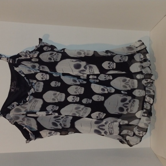 Tripp nyc Tops - Tripp skull spaghetti strap shirt size 1